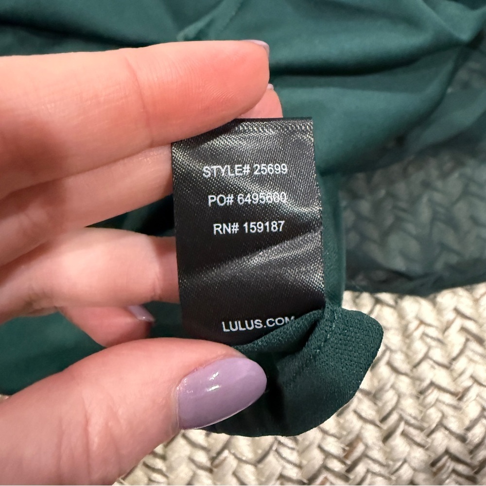 Lulus Green Lace A-Line Maxi Dress - Picture 11 of 13
